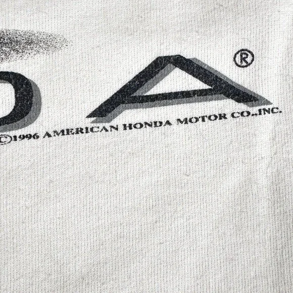 Vintage 1990s Troy Lee Designs Honda Graphic Sweatshirt Made‎ USA Men's M Rare - Picture 10 of 15